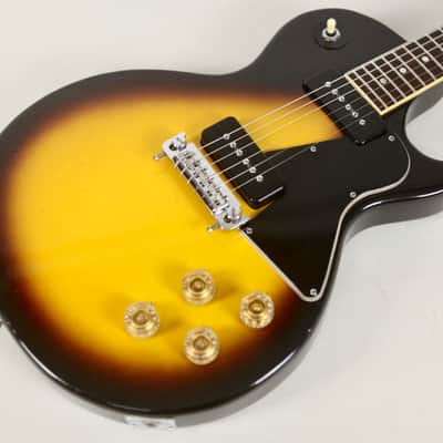 Rare 1975 Greco LJ-600 Les Paul Special Style Yellow Sunburst MIJ Vintage Japan P-90 w/ Case image 13