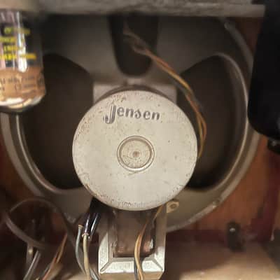 Fender Model 26 Deluxe Woody Vintage RARE Guitar Tube Amplifier Combo - Local Pickup Only image 8