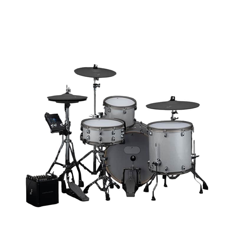 EFNOTE PRO 700 Standard Electronic Drum Set White Sparkle image 1