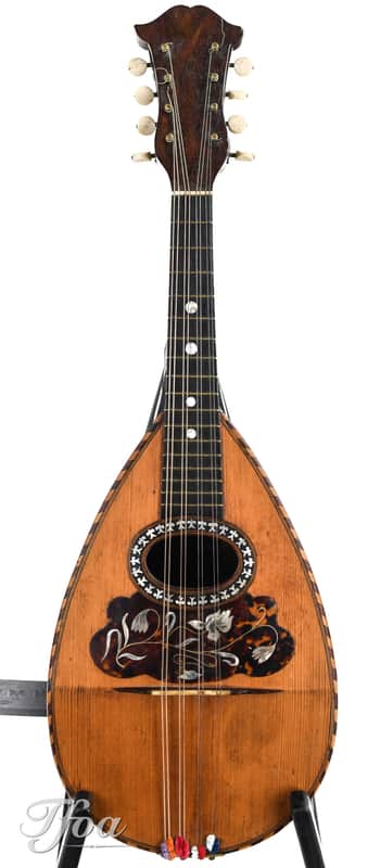Luigi Fenga Bowlback Mandolin ca. 1920 image 1