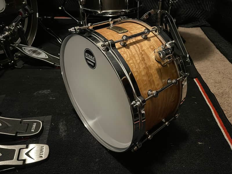 Tama LGM137STA 7x13" S.L.P. Series G-Maple Snare Drum 2012 - Present - Satin Tamo Ash image 1