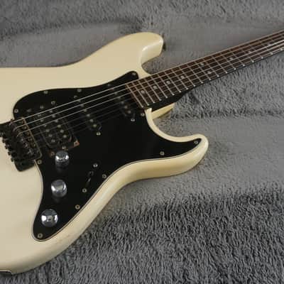 Tokai Super Edition Japan HSS S-Style White Electric Guitar image 4