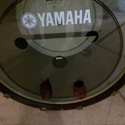 24X18 Bass Drum Yamaha Live Custom Oak Hot Rod multi head choice/muffling options image 11