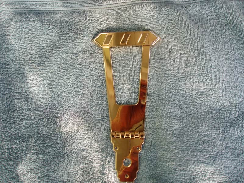 Gibson NOS Vintage Tailpiece.  Es 175. /. L4 1970 Gold image 1