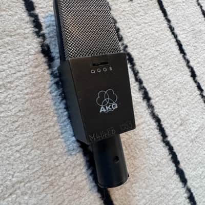 AKG C414 B ULS Large Diaphragm Multipattern Condenser Microphone 1990s - Black image 5