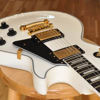 ESP EDWARDS LP-CTM WH White / Made In Japan / Les Paul® Custom Type / E-LP-CTM-WH image 6