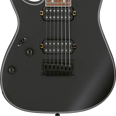 Ibanez RG7421EXL-BKF RG Electric Guitar 7-String Lefty - Black Flat image 10