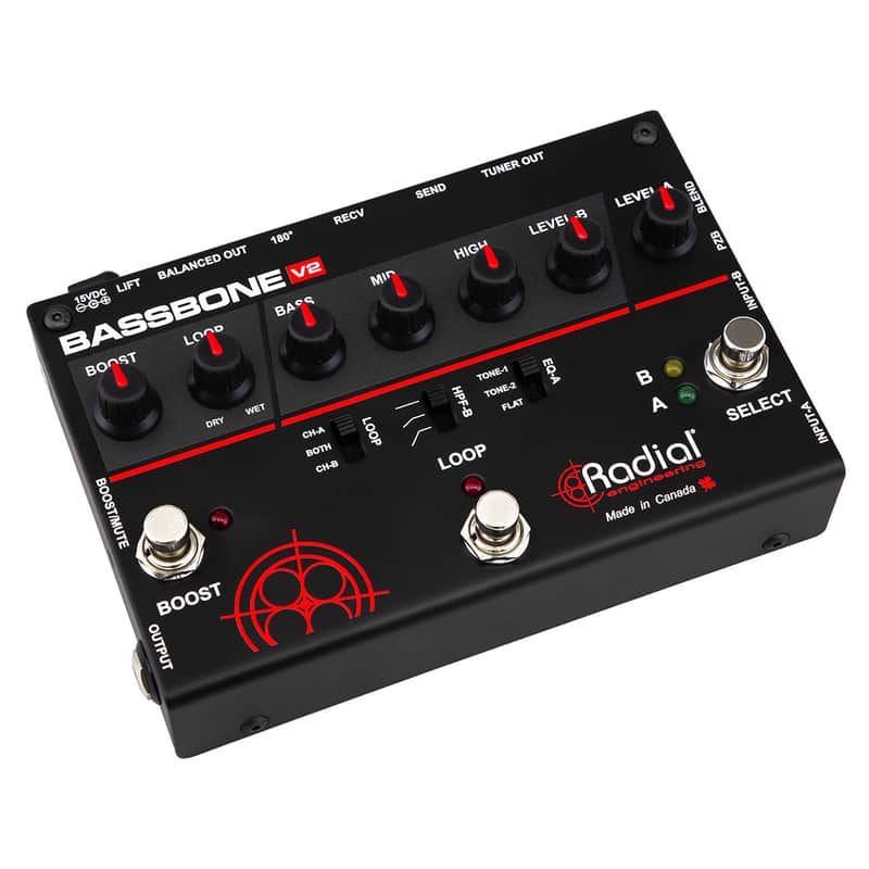 Radial Bassbone V2 Preamp & Boost Pedal image 1