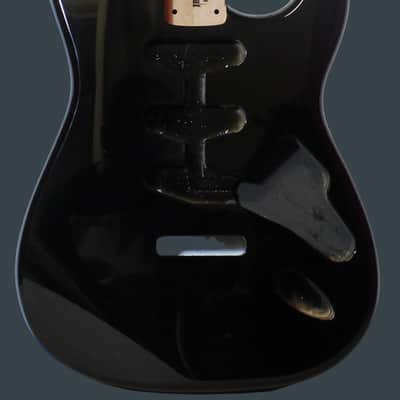 Stratocaster body Black Gloss image 1