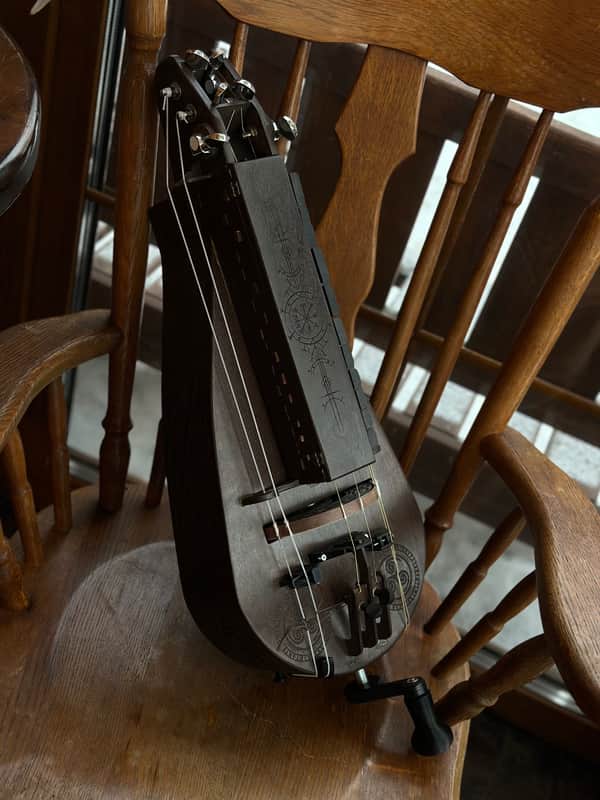 Hurdy-Gurdy - 24 Keys - 6 string - Ukrainian Lira Hurdy Gurdy Acoustic Excellent New image 1