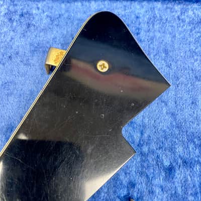 Vintage 1970's Gibson Les Paul Custom 5 Ply Pickguard c~1974 w/Bracket & Screws image 3