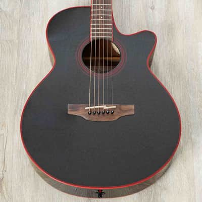 Mint Takamine GF49CE CB FX Cutaway Acoustic-Electric Guitar, Spruce Top, Cosmic Black Sparkle image 2