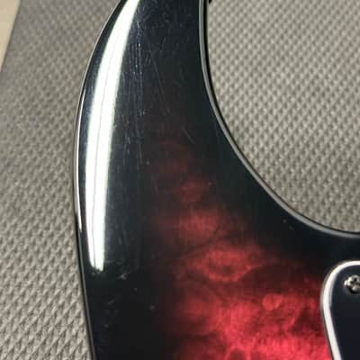 Kramer Volante Quilt HSFR (2024) - Magenta Burst #26165 with Original Gig Bag image 10