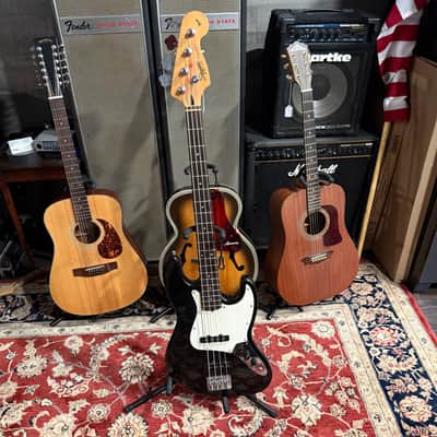 Squier Jazz Bass 1996 - Black MIK image 1