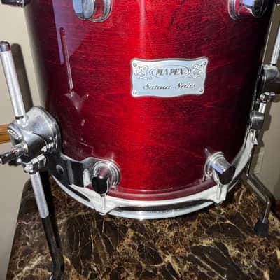 Mapex Saturn III 14x12 floor tom- Transparent Cheery image 4