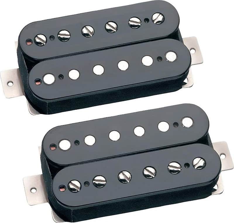Seymour Duncan Alnico II Pro Humbucker Pickup Set APH-1s Black image 1