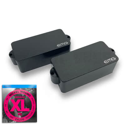 EMG P Black 4 String Precision Bass® Pickup - FREE STRINGS image 1