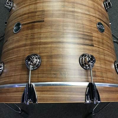 DW Eco-X Project Drum Set 10-12-16-22 in Satin Banana Veneer image 7