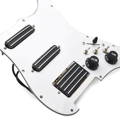 OEM Electric Guitar Board Circuit Assembly / Finger Pick Guard White 2023 image 5
