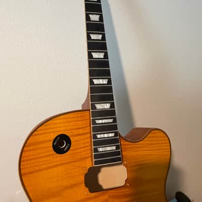 Custom built (Body only, no hardware or electronics) L9 hollow body/ Archtop guitar husk 2023 - Vintage amber image 4