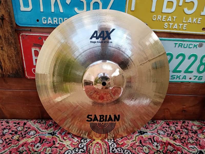 SABIAN AAX 16” Stage Crash. Nuovo. image 1