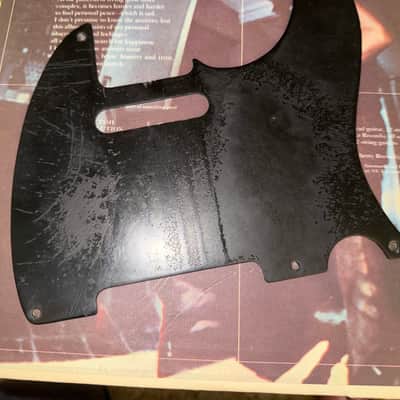 1953 Fender Telecaster Pickguard Rare Real Blackguard Original Black Bakelite 1950 1951 1952 1954 Nocaster Telecaster Esquire Tele Guitar Danny Gatton Roy Buchanan