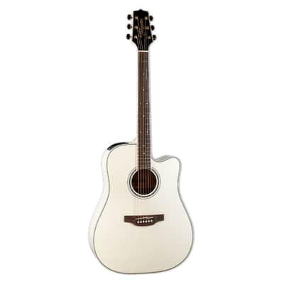 Takamine GD37CE-PW G Series Cutaway A/E Guitar - Pearl White image 2