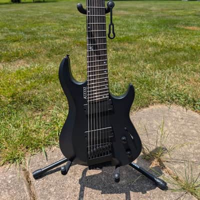 Kiesel 2020 Osiris OM8 Jet Black Satin 8-String Electric Guitar image 2