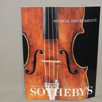 Sotheby's  Musical Instruments Auction book image 1