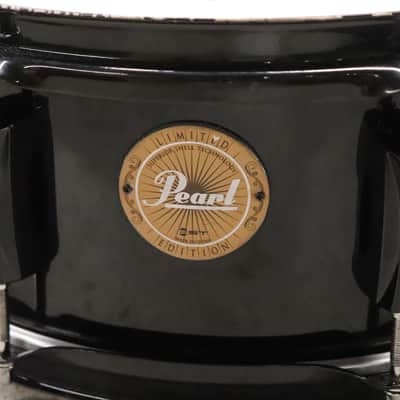 Pearl SST 5.5x14 Limited Edition Snare Drum Black image 2