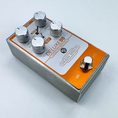 Origin Effects Deluxe55 Tweed Recreation 2024 - Present - Orange / Silver image 2
