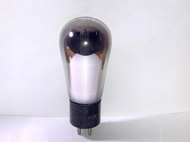 1920's/1930's RCA Radiotron UX-280 80 Rectifier Globe Tube, Tested image 1