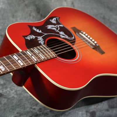 Gibson Hummingbird Special Satin Vintage Cherry Sunburst w/ FREE Same Day Shipping image 5