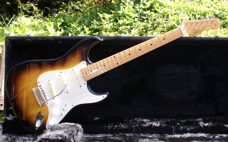 1984 Tokai Goldstar Sound Strat '54 Burst' & Case image 1