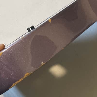 2000 Japan Ibanez RG470 Metallic Purple Basswood Guitar Body Floyd Ready (Finish Chips) image 12