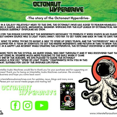 Interstellar Audio Machines Octonaut Hyperdrive, Klon Klone 2021 Black imagen 3