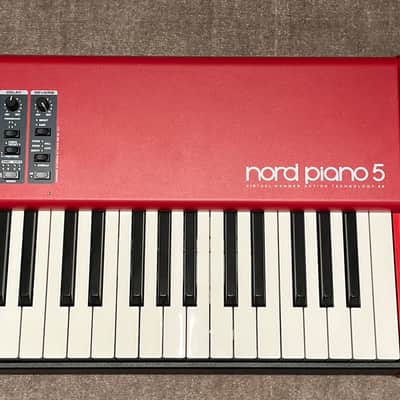 Nord Piano 5 88-Key Digital Piano 2021 - Present - Red - with Pedals image 3