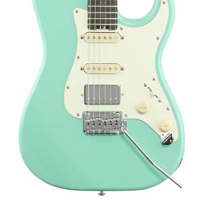 Schecter Nick Johnston Traditional HSS Electric Guitar Atomic Green image 3