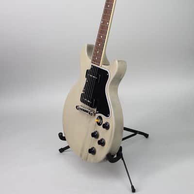 Epiphone Inspired by Gibson Custom '60 Les Paul Special Double Cut TV White image 9