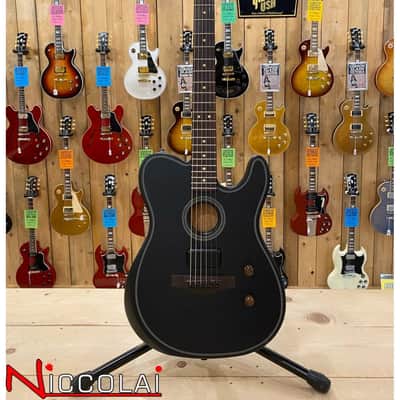 FENDER Acoustasonic Standard Telecaster, Black image 1