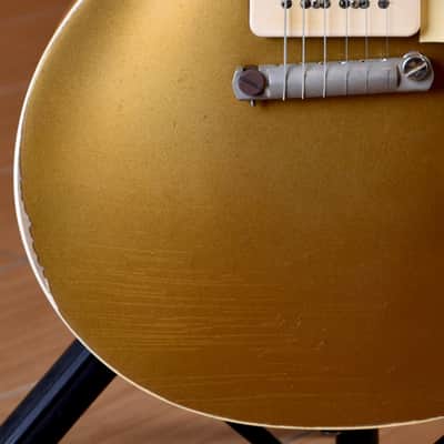 Gibson Custom Murphy Lab 1954 Les Paul Goldtop Reissue Heavy Aged Double Gold image 11