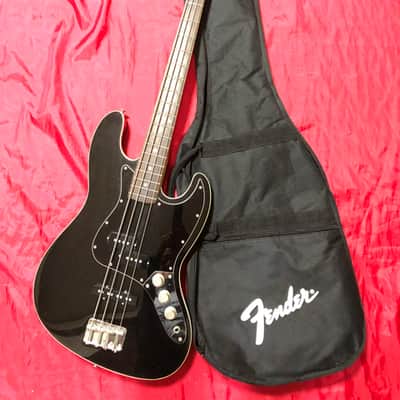 Fender Japan AJB BLK Aerodyne 2006 Electric Bass Guitar image 1