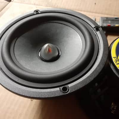 5" FULL RANGE DRIVER PAIR PMR 4FRBH 75- 18.5KHZ PAIR COPPER CAP POLE PLATE ALUM BASKET AND PHASE PLU image 7