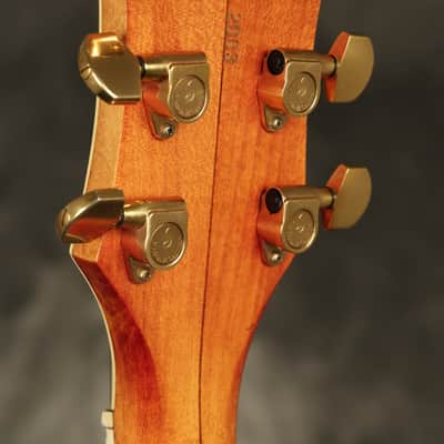 1973 Gretsch 7690 Super Chet Autumn Red Stain faded Orange image 17