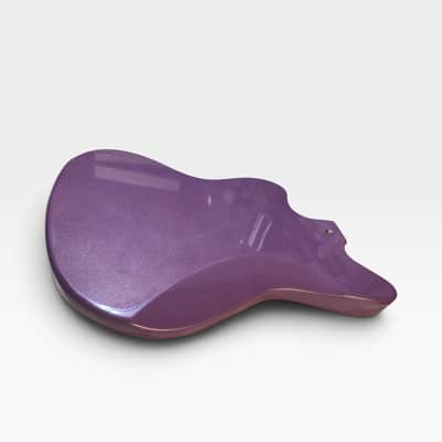 Purple DIY Paulownia Electric Guitar Body Purple image 4