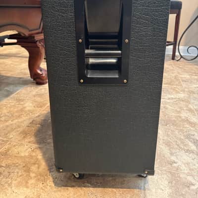 Marshall 1960B Lead 300-Watt 4x12" Straight Guitar Speaker Cabinet 1998 - Present - Black image 7