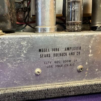 Silvertone 1484 Twin Twelve 1960s - Silver image 4