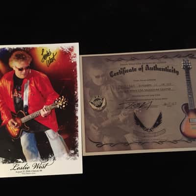 Dean USA Leslie West Signature Handsigned 1 of 100 Limited Run image 3
