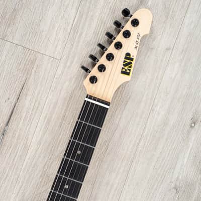 ESP USA M-II HT Hardtail Guitar, Seymour Duncan Sentient & Pegasus, Open Grain Ash Blueberry image 10