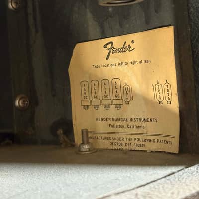 Fender Bassman 100 2-Channel 100-Watt Guitar Amp Head 1972 - 1976 - Silverface image 10